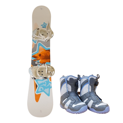 Bazárový snowboard NIDECKER Divine + topánky Northwave 